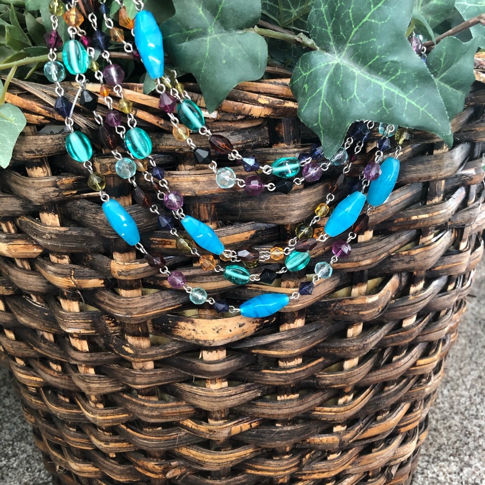 Seven strand necklace